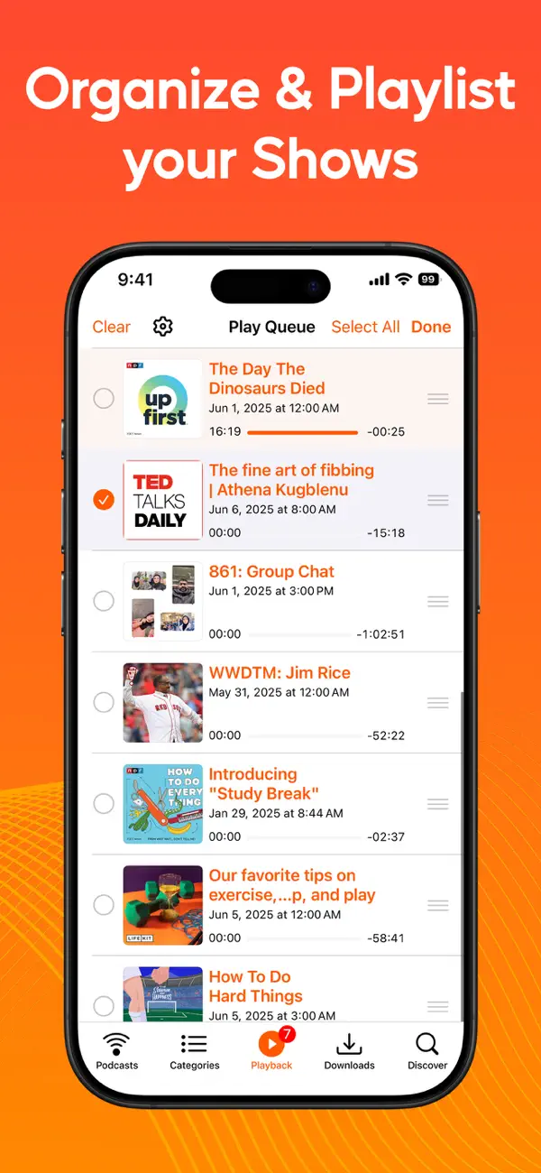 Podcast Player - Video & RSS screenshot 3