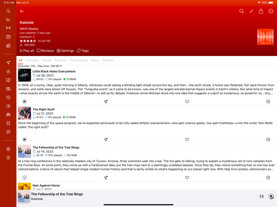 Podcast Republic - Podcast App screenshot 9