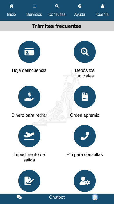Poder Judicial screenshot 3