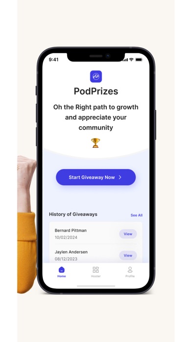 PodPrizes: Contest App screenshot 3