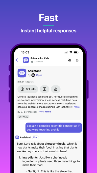 Poe – Fast AI Chat screenshot 10