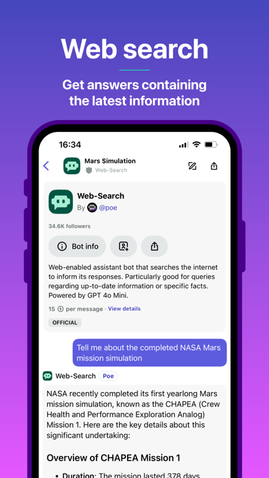 Poe – Fast AI Chat screenshot 7