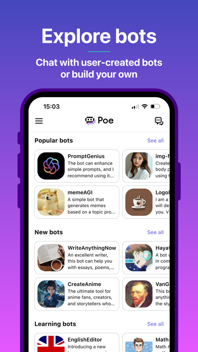 Poe – Fast AI Chat screenshot 8