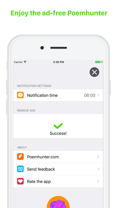 Poemhunter screenshot 1