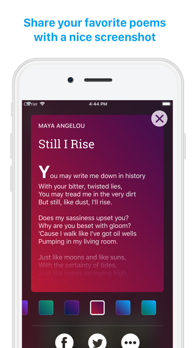 Poemhunter screenshot 2