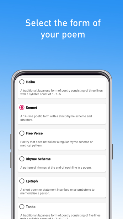 Poemify: Poetry Made Easy screenshot 1