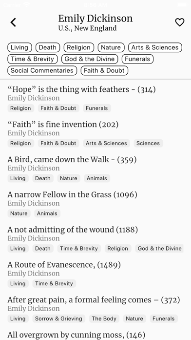 Poems screenshot 3