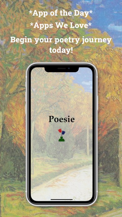 Poesie: The Daily Poetry App screenshot 1