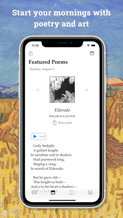 Poesie: The Daily Poetry App screenshot 5