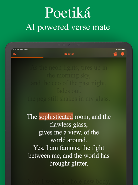 Poetik: On Poems and Poetry screenshot 7