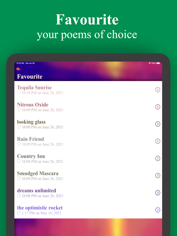 Poetik: On Poems and Poetry screenshot 3