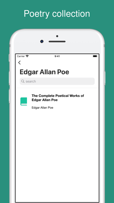 Poetry Audiobooks screenshot 1