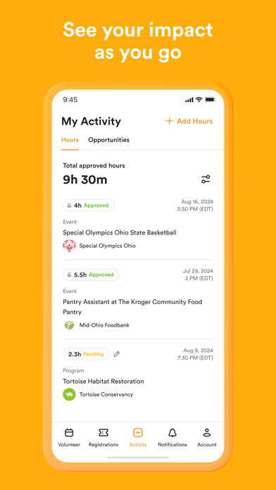 POINT - Volunteer near you screenshot 1
