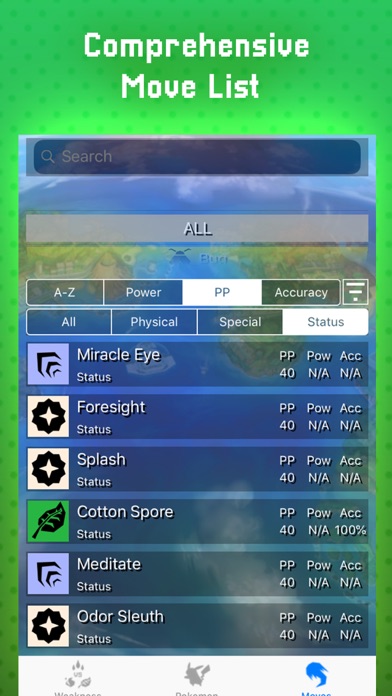 Poke Battle: Type Weakness App screenshot 1