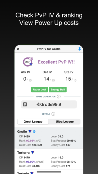 Poke Genie -Remote Raid IV PvP screenshot 8