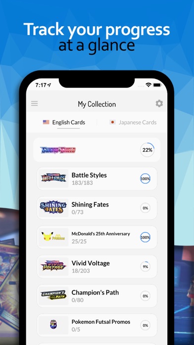 Pokellector: Card Collector screenshot 1