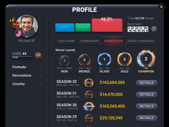 Poker Championship - Holdem screenshot 1