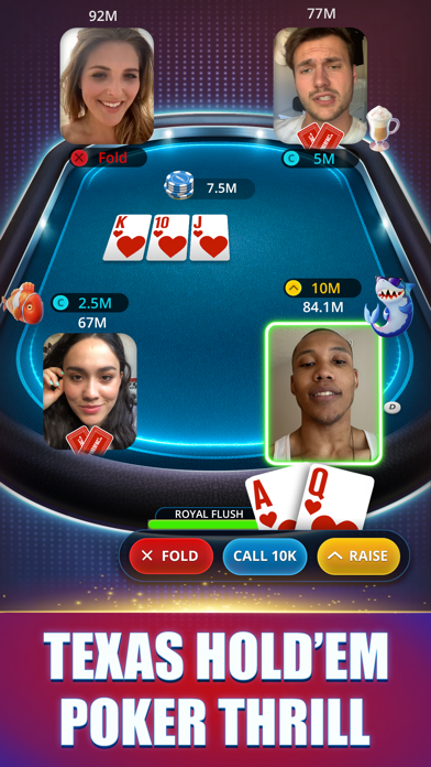 Poker Face: Texas Holdem Live screenshot 2