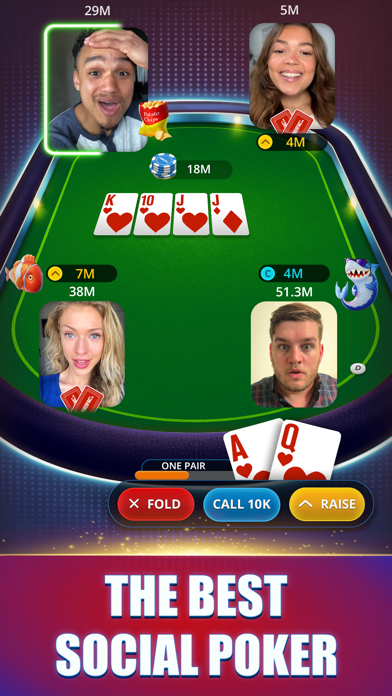 Poker Face: Texas Holdem Live screenshot 1