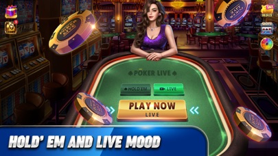 Poker Live: Texas Holdem Games screenshot 1