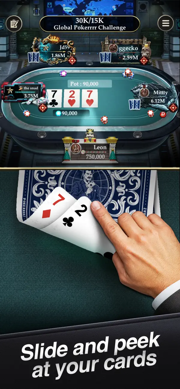 Pokerrrr 2: Texas Holdem Poker screenshot 4