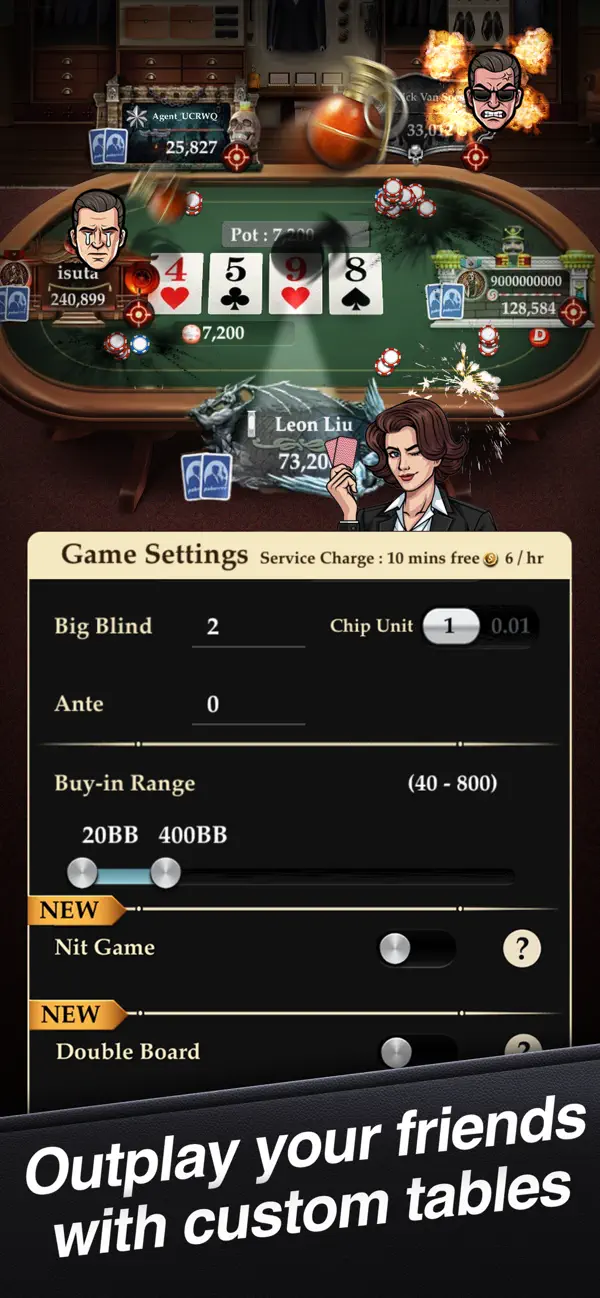 Pokerrrr 2: Texas Holdem Poker screenshot 1