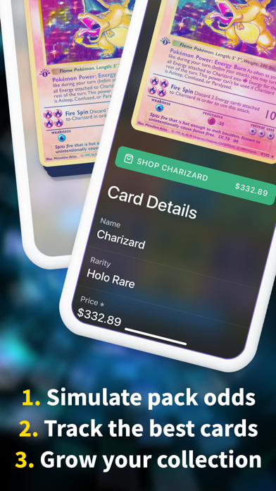 PokeTCG Sim - Open Card Packs! screenshot 2