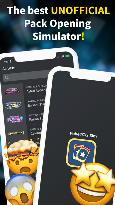 PokeTCG Sim - Open Card Packs! screenshot 3