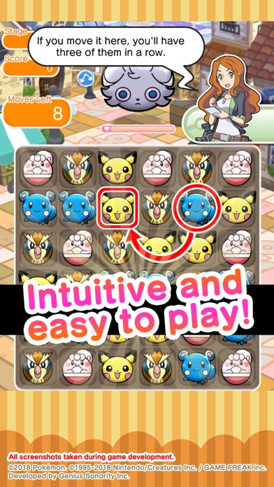 Pokémon Shuffle Mobile screenshot 1