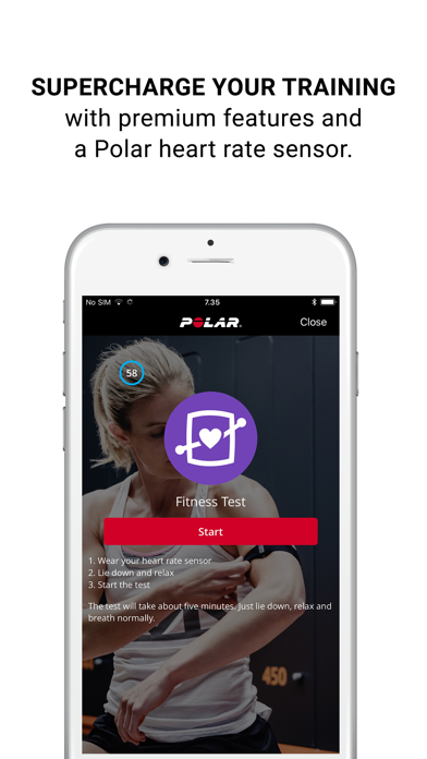 Polar Beat: Running & Fitness screenshot 1