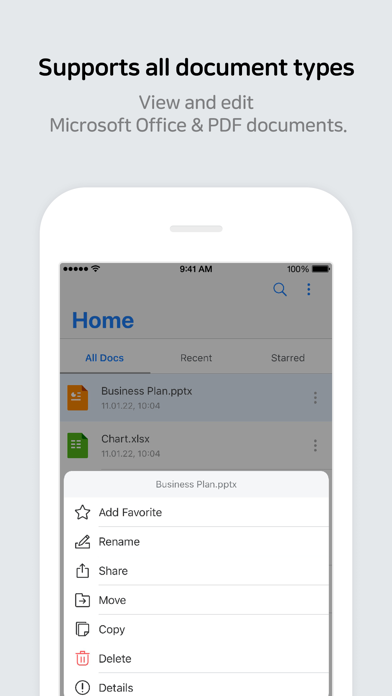 Polaris Office Mobile screenshot 4