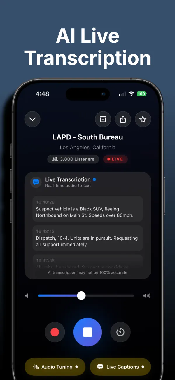 Police Scanner: Crime Radar screenshot 4