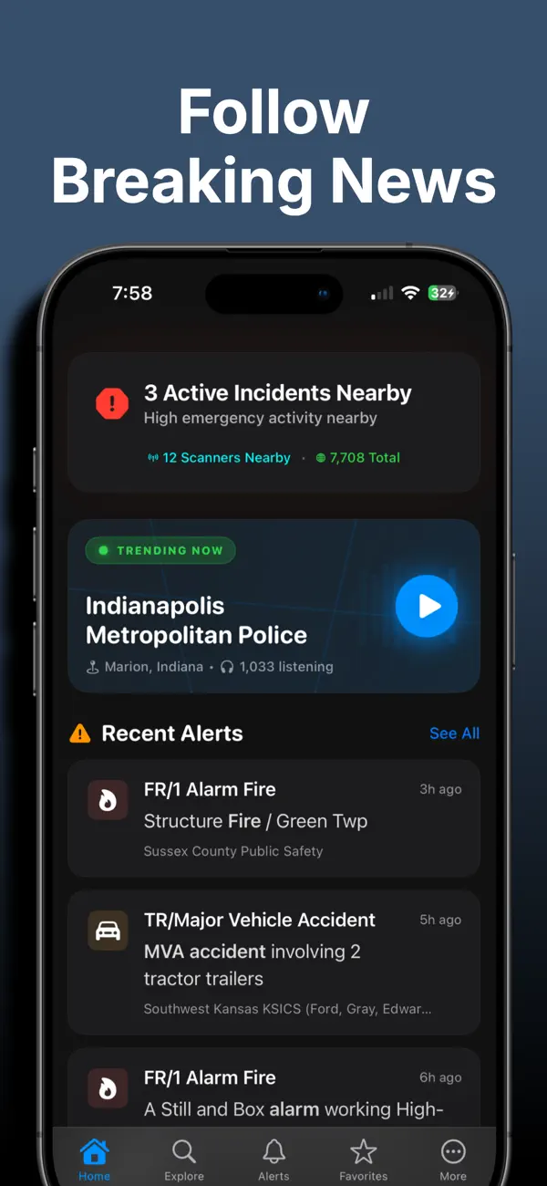 Police Scanner: Crime Radar screenshot 3