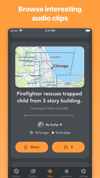 Police Scanner Radio & Fire screenshot 6