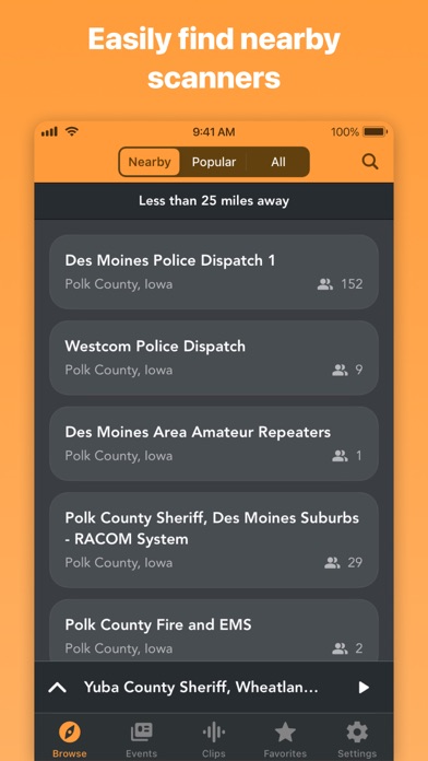 Police Scanner Radio & Fire screenshot 5