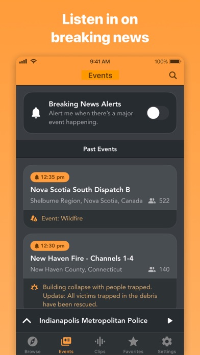 Police Scanner Radio & Fire screenshot 3