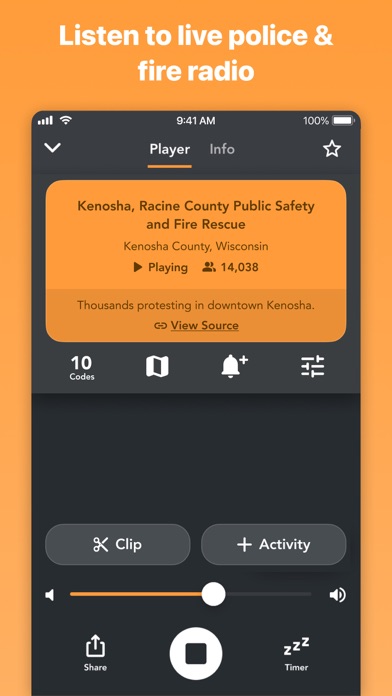 Police Scanner Radio & Fire screenshot 7