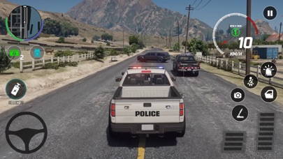Police Van Driver Games Chase screenshot 3