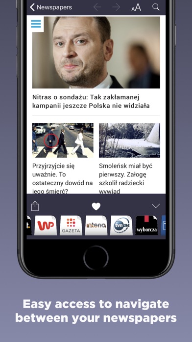 Polish Newspapers screenshot 1