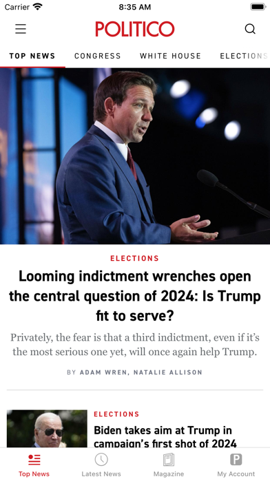POLITICO screenshot 5