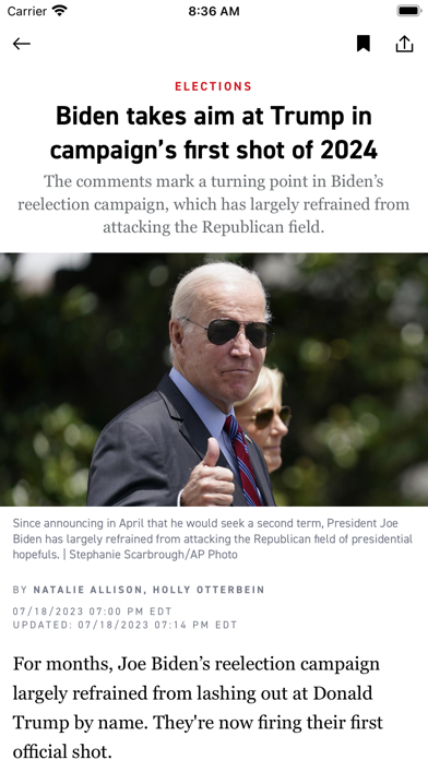 POLITICO screenshot 2