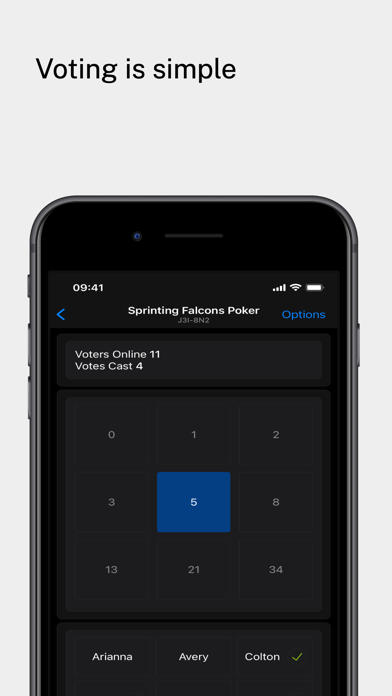 PollingPoker screenshot 1