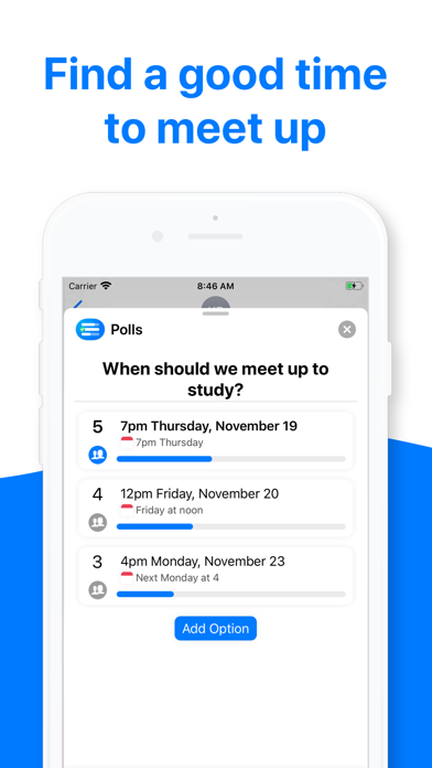 Polls for iMessage screenshot 4