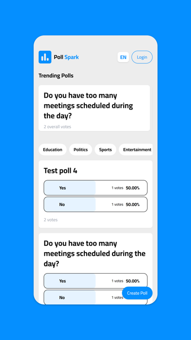 PollSpark screenshot 2