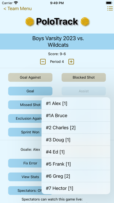 PoloTrack screenshot 1