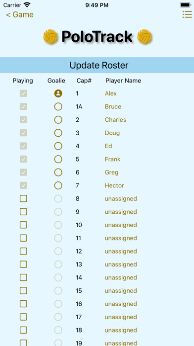 PoloTrack screenshot 3