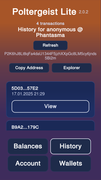 Poltergeist Lite screenshot 1