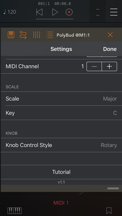 PolyBud Polyrhythmic Sequencer screenshot 1