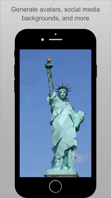PolyGen - Create Polygon Art screenshot 1