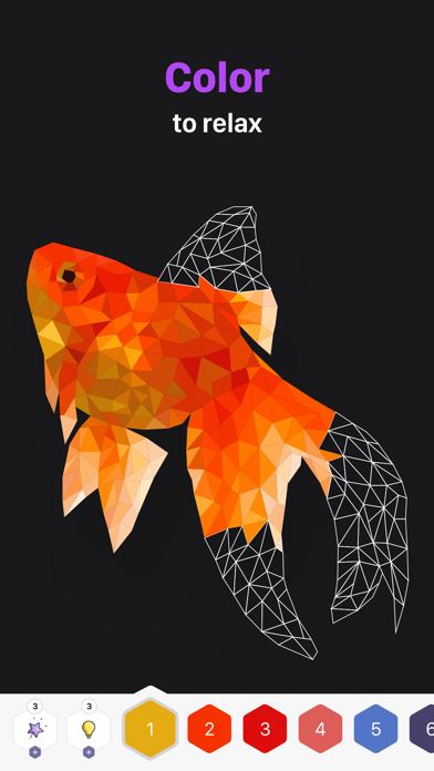 Polygon: Paint Color by Number screenshot 5